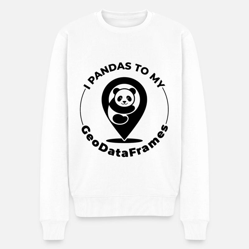 GeoDataFrames Pandas GIS Programmation Python - Pull Premium bio Homme - blanc