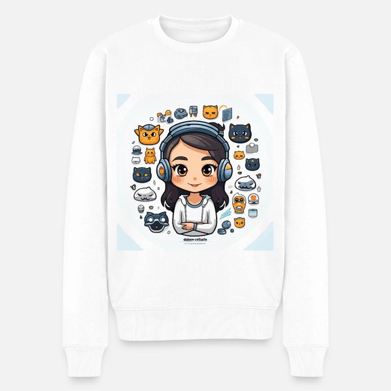 Académie de développement d’applications - Pull Premium bio Homme - blanc