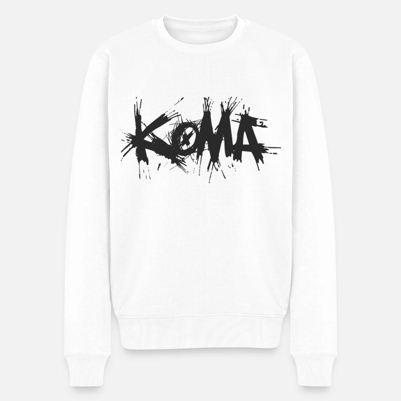 Coma - Pull Premium bio Homme - blanc