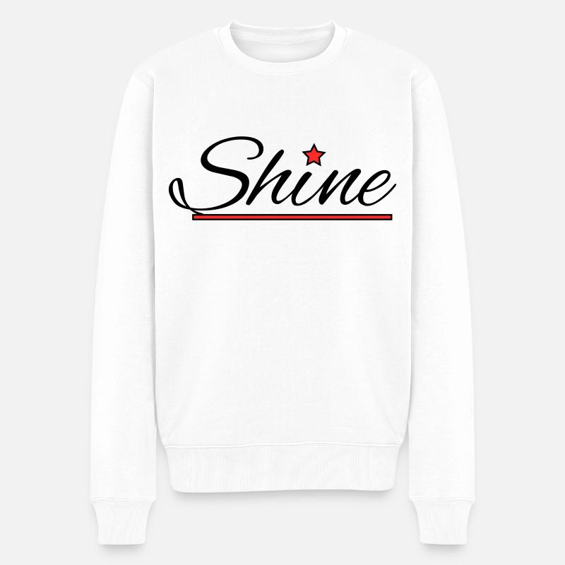 Briller - Pull Premium bio Homme - blanc