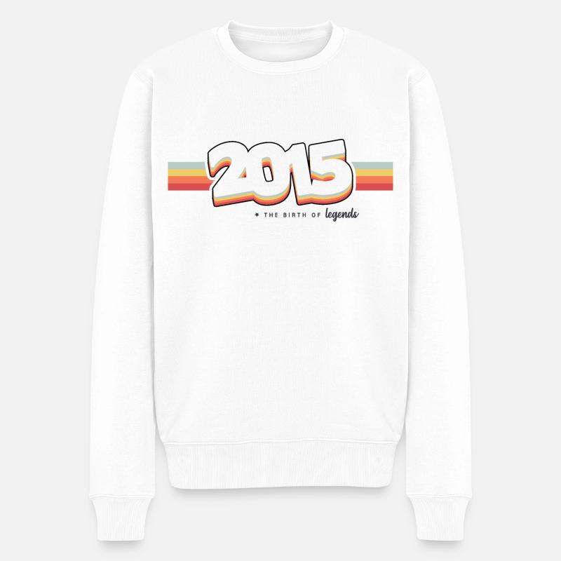 2015 the birth of legends - Pull Premium bio Homme - blanc
