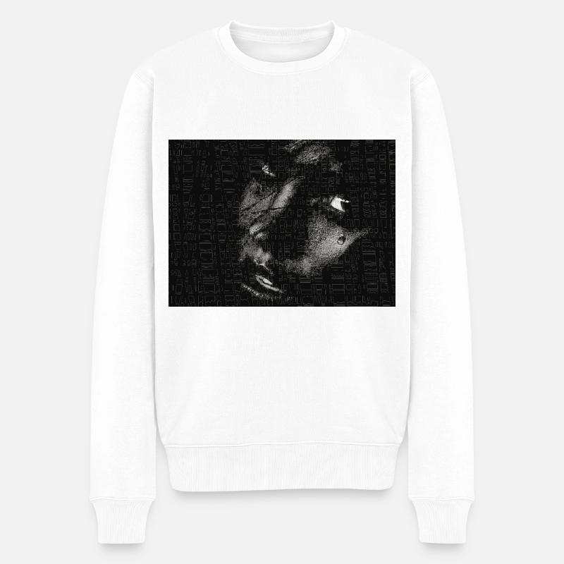 La larme - Pull Premium bio Homme - blanc