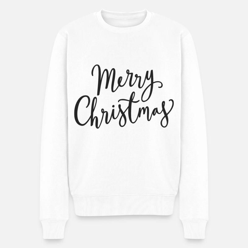 Joyeux Noël - Pull Premium bio Homme - blanc