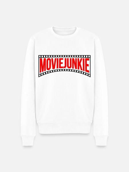 Colors can be changed | Movie Junkie - Men's Premium Organic Jumper - white
