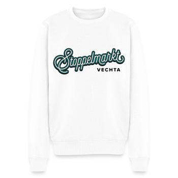 Stoppelmarkt Vechta - Men's Premium Organic Jumper - white - Front - Thijin (182cm)