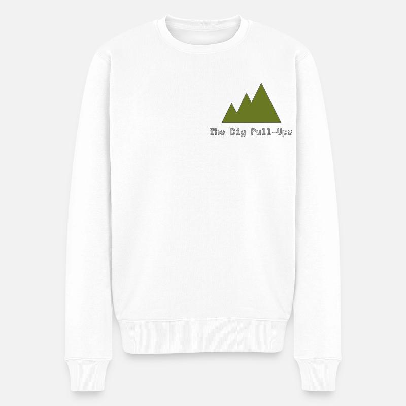 The Big Pull-Ups Ulm - Männer Premium Bio Pullover - Weiß