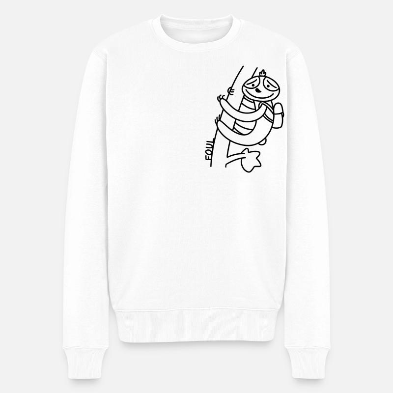 Faute anti-zoo - Pull Premium bio Homme - blanc