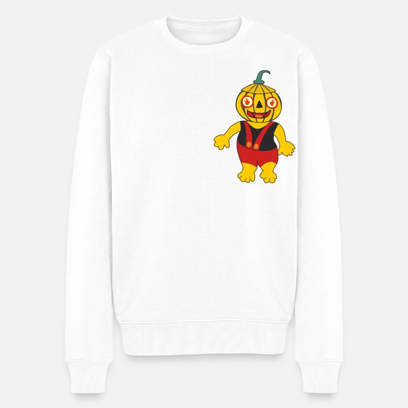 Le gars de l’Halloween - Pull Premium bio Homme - blanc