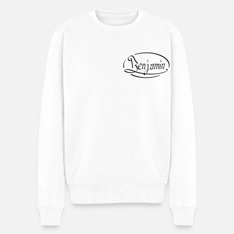 Benjamin - Pull Premium bio Homme - blanc