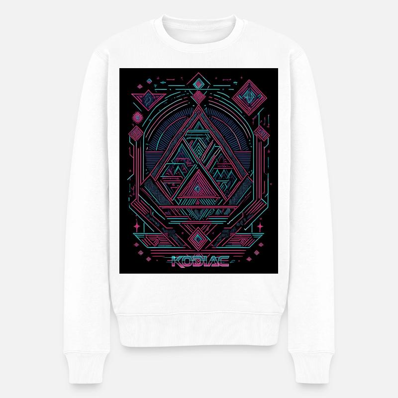 triangle - Pull Premium bio Homme - blanc