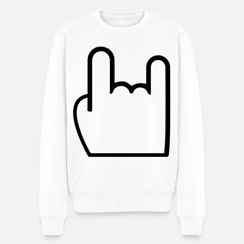 Symbole à bascule - Pull Premium bio Homme - blanc