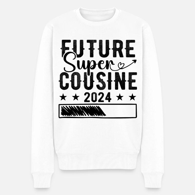 Future Super Cousine 2024 - Pull Premium bio Homme - blanc