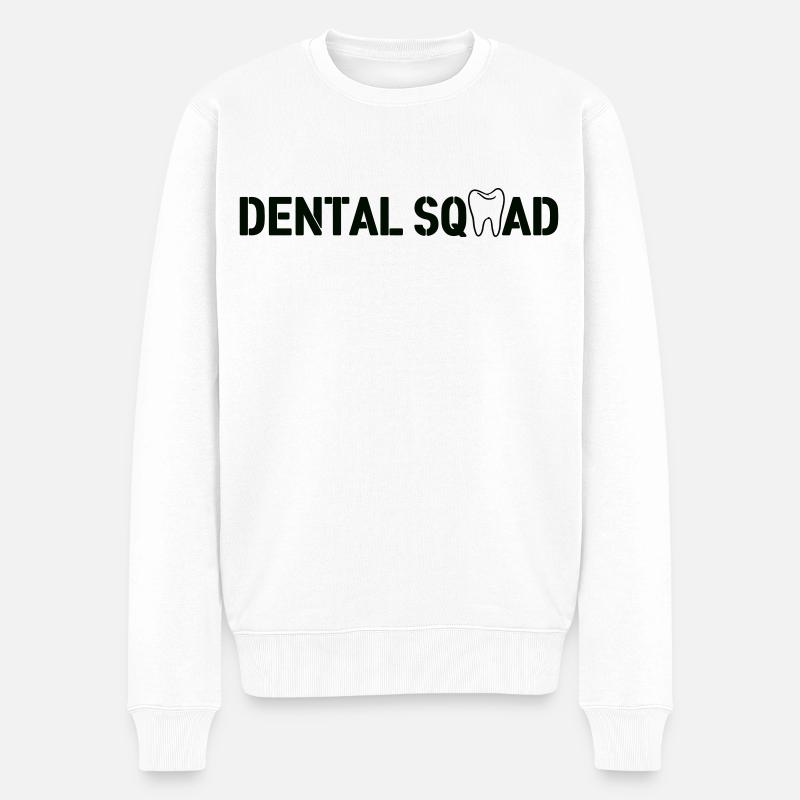ESCOUADE DENTAIRE - Pull Premium bio Homme - blanc