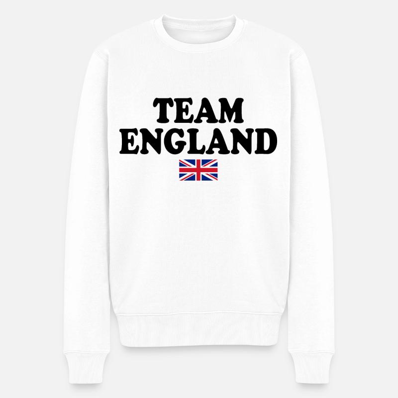 angleterre - Pull Premium bio Homme - blanc