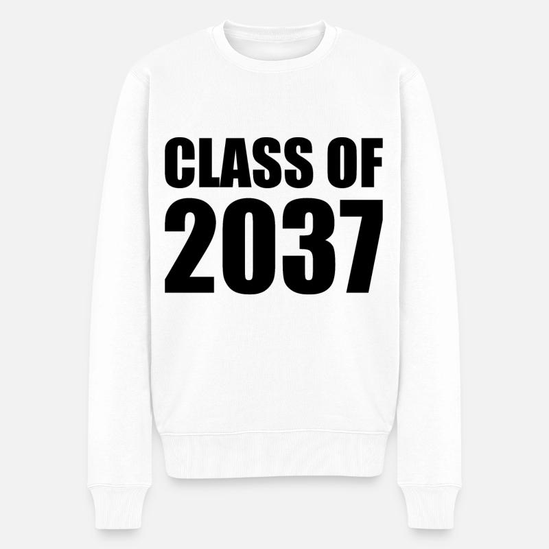 Class of 2037 - Pull Premium bio Homme - blanc