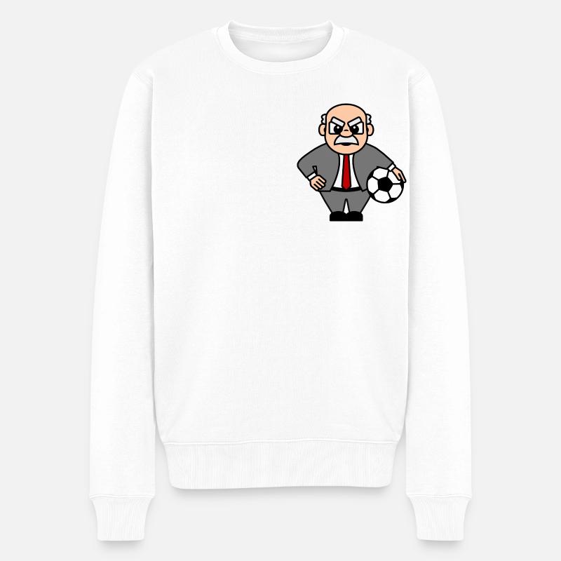Heinrich le Manager - Pull Premium bio Homme - blanc