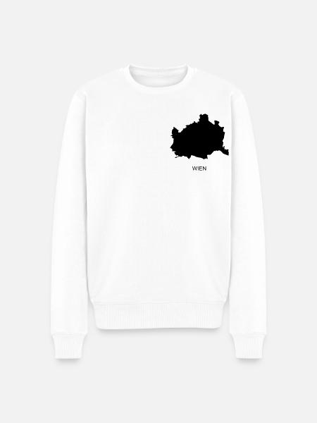 Vienna - Men's Premium Organic Jumper - white
