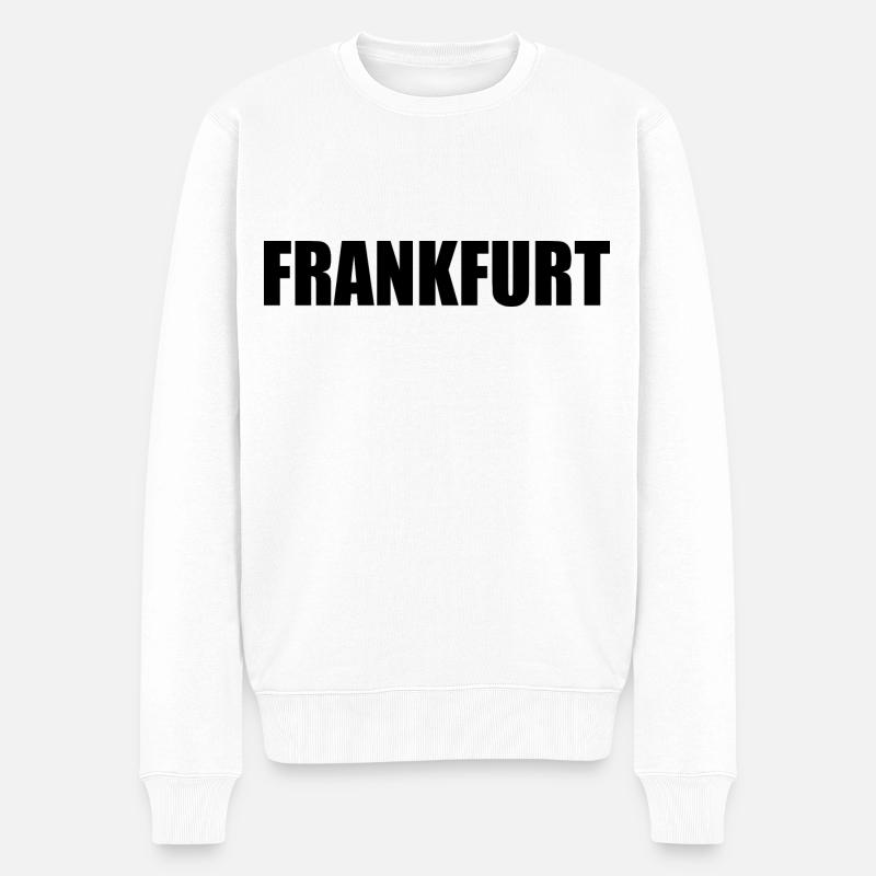 Frankfurt - Pull Premium bio Homme - blanc