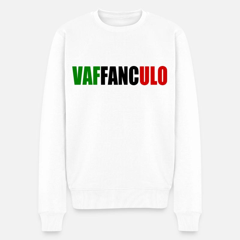 Vaffanculo - Pull Premium bio Homme - blanc