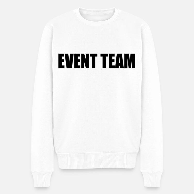 Event team - Pull Premium bio Homme - blanc