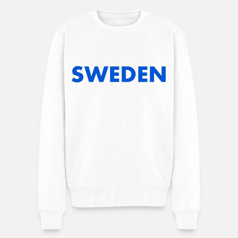 Suède - Pull Premium bio Homme - blanc