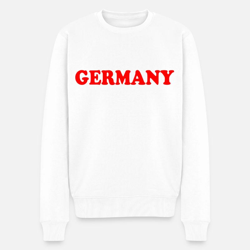 Germany - Pull Premium bio Homme - blanc