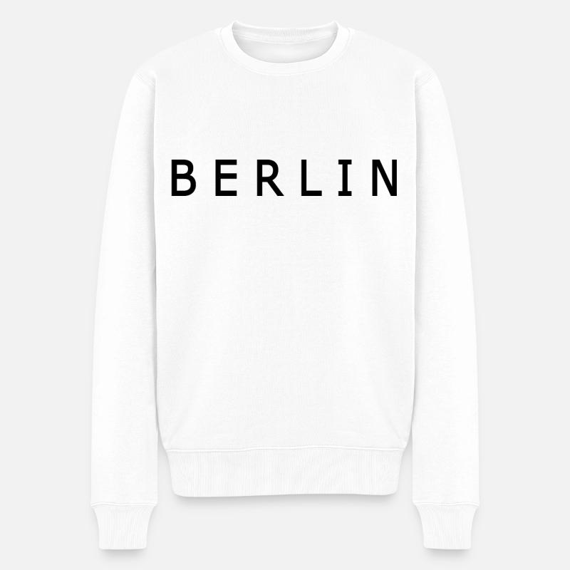 Berlin - Pull Premium bio Homme - blanc