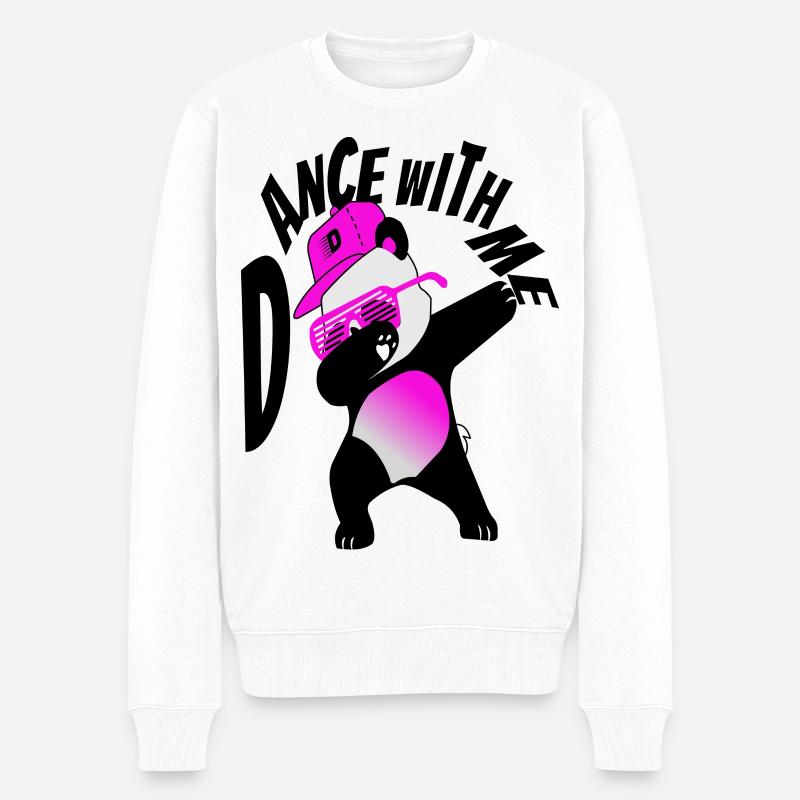 Danse du panda - Pull Premium bio Homme - blanc