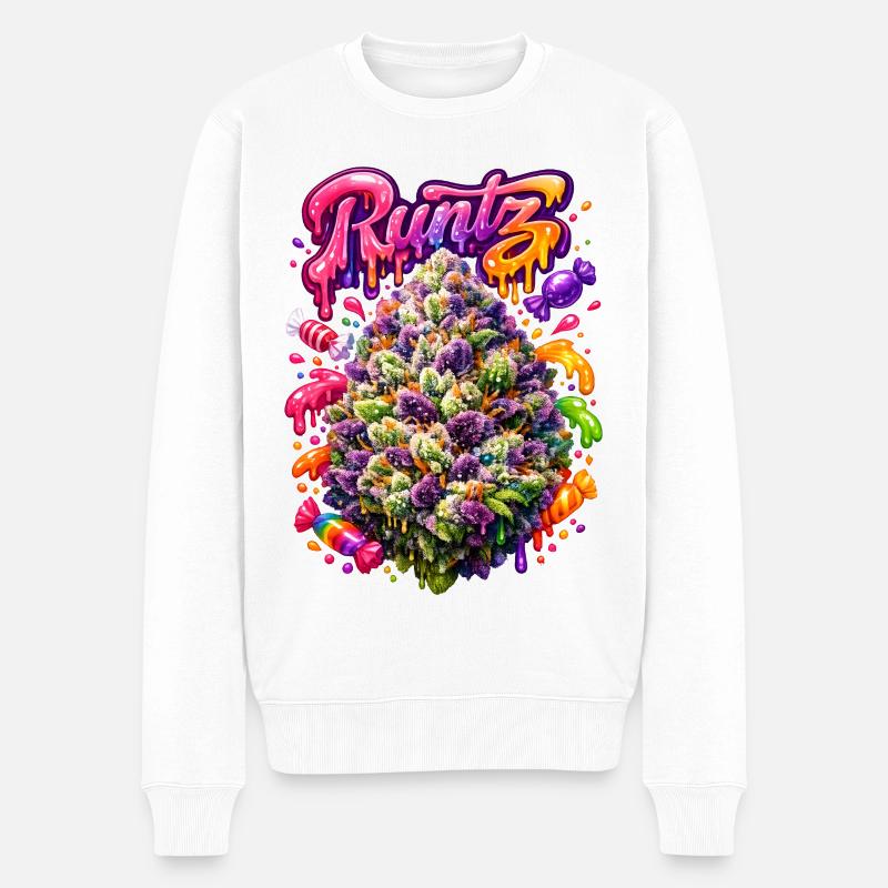 Runtz Candy Graffiti Art Print - Pull Premium bio Homme - blanc