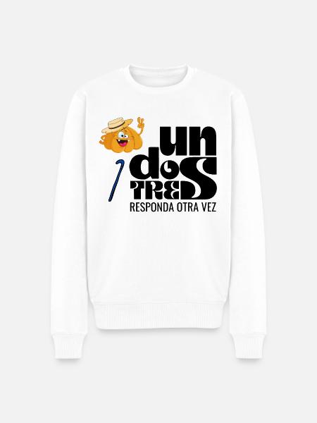 A two three, answer again - Men's Premium Organic Jumper - white