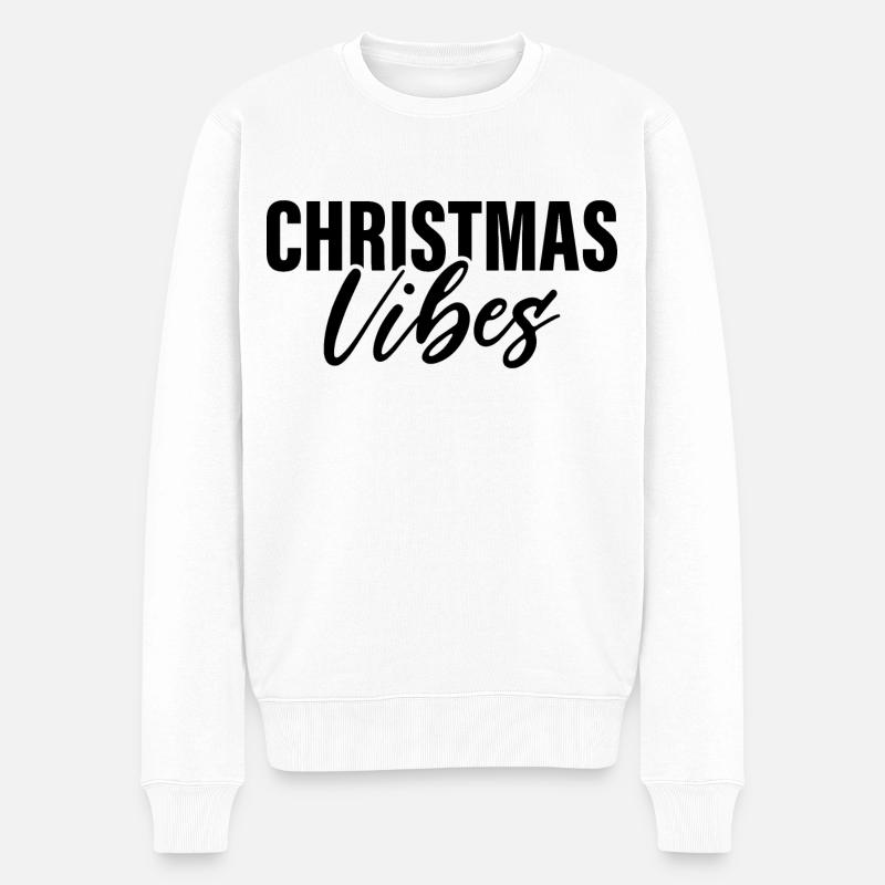 Ambiance de Noël - Pull Premium bio Homme - blanc