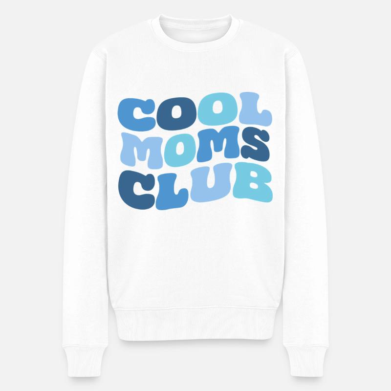 Club des mamans cool - Pull Premium bio Homme - blanc