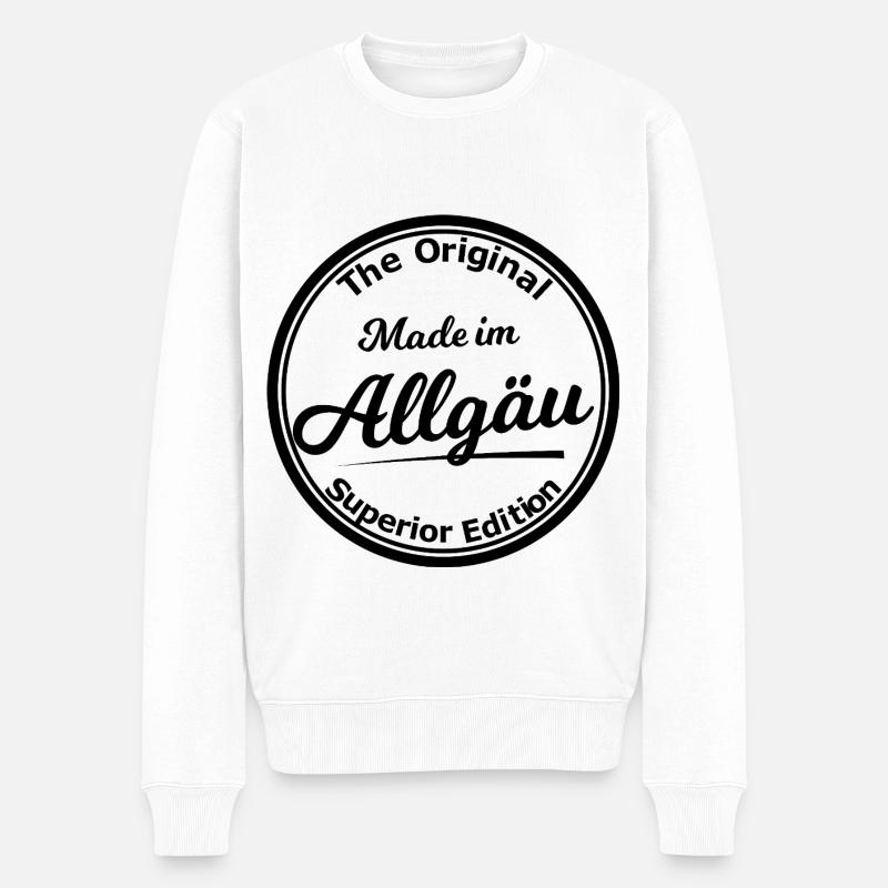 L’édition Allgäu - Pull Premium bio Homme - blanc
