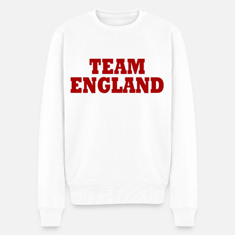 angleterre - Pull Premium bio Homme - blanc