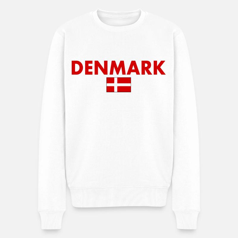 Danemark - Pull Premium bio Homme - blanc
