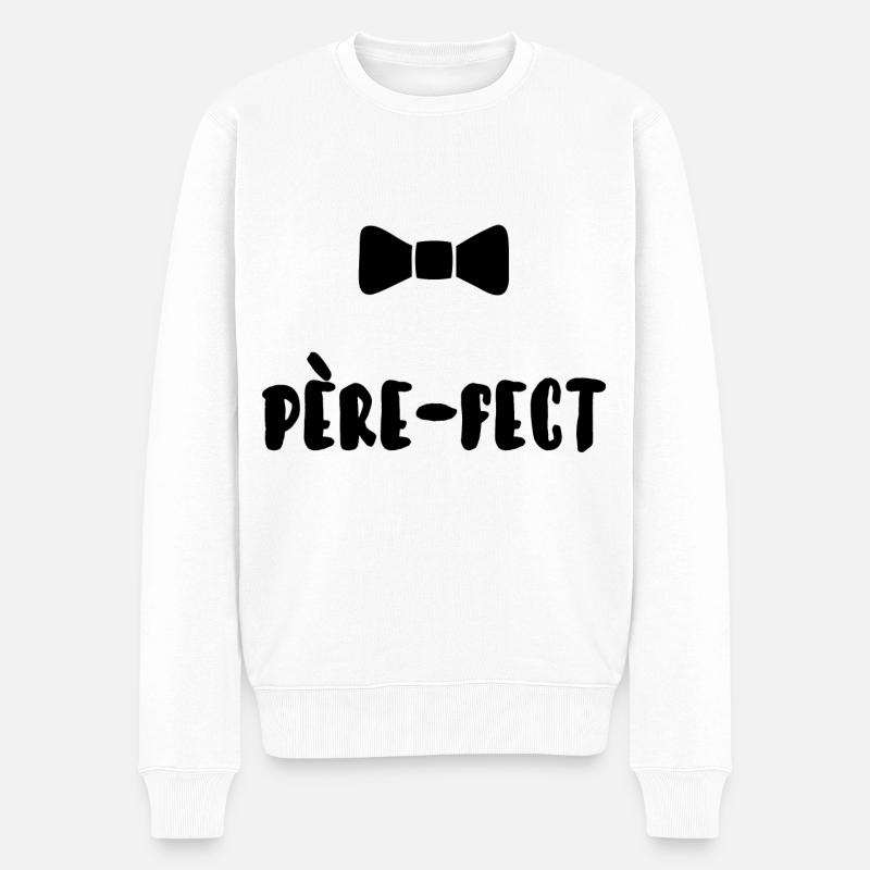 Perfect - Pull Premium bio Homme - blanc