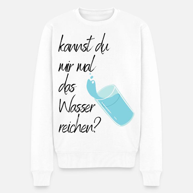 Pouvez-vous me tenir une bougie ? - Pull Premium bio Homme - blanc