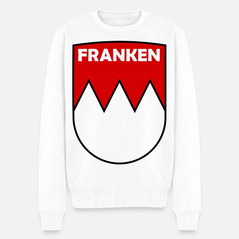 Franken Crest Logo - Pull Premium bio Homme - blanc