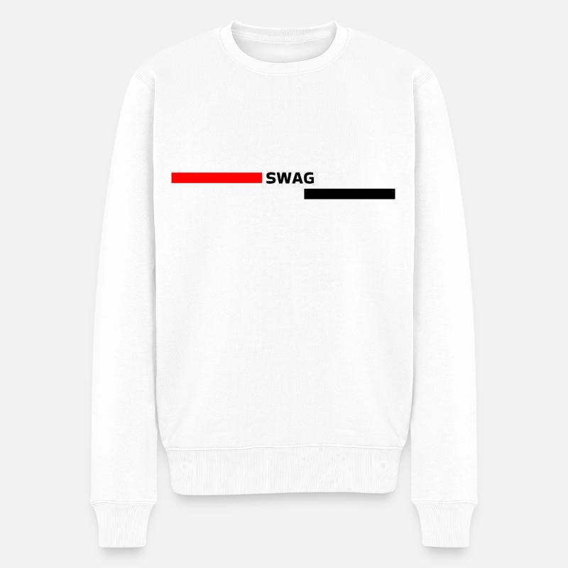 SWAG - Pull Premium bio Homme - blanc
