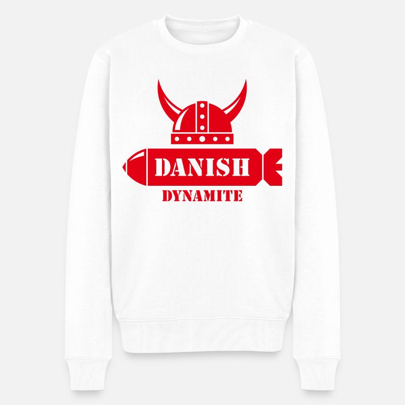 Danish Dynamite (Danemark / Viking / Bullet) - Pull Premium bio Homme - blanc
