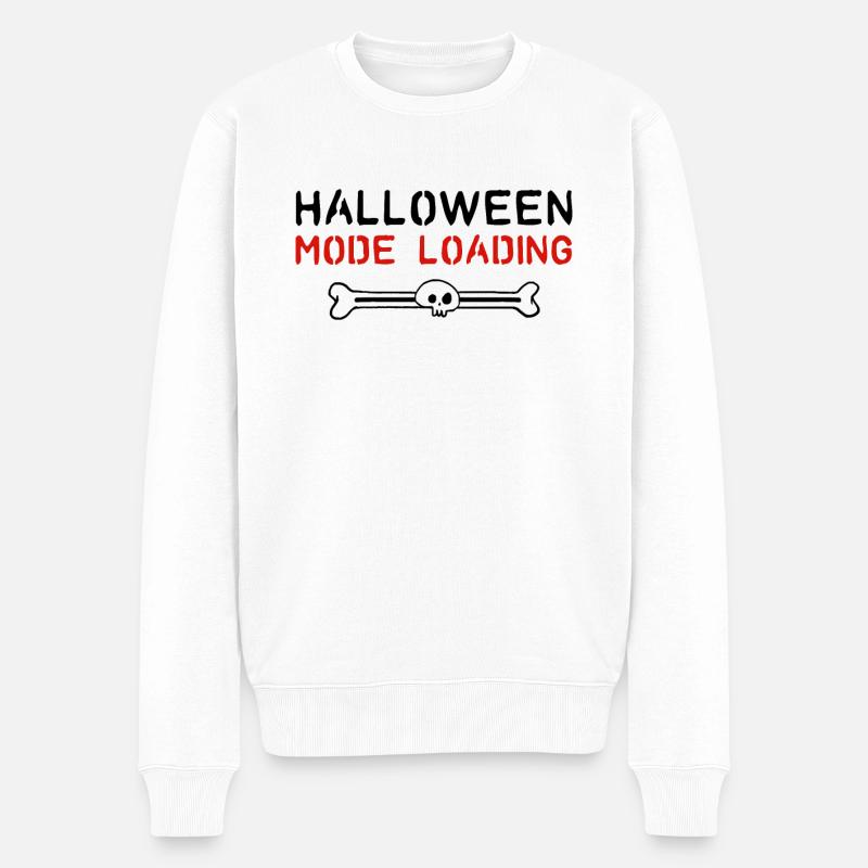 Cool Halloween Dire Halloween Party - Pull Premium bio Homme - blanc