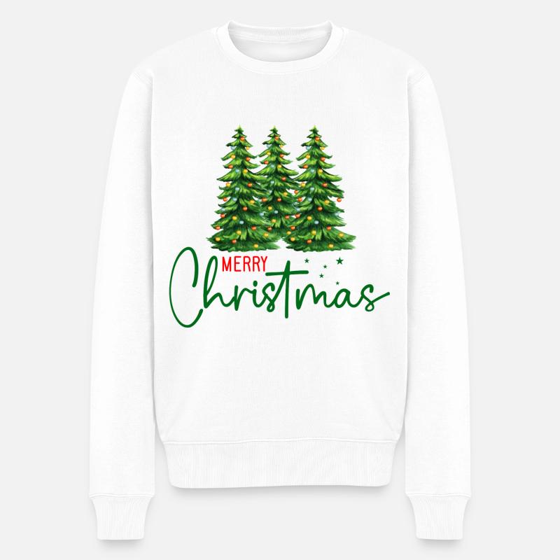 Joyeux Noël - Pull Premium bio Homme - blanc