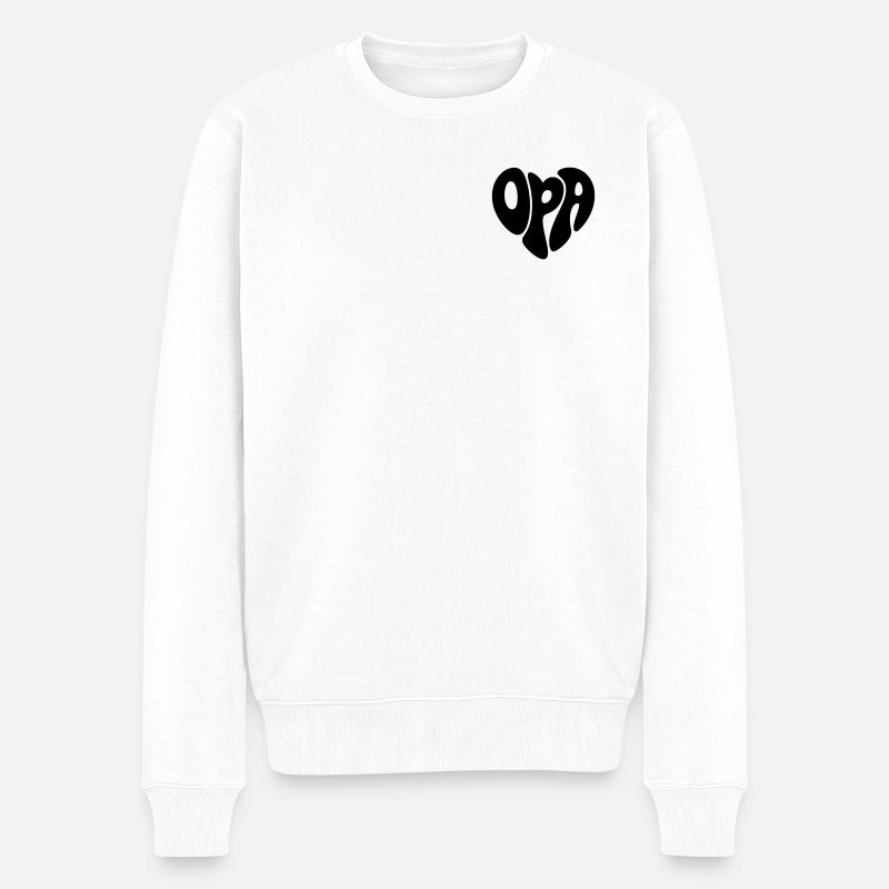 Grand-père - Pull Premium bio Homme - blanc
