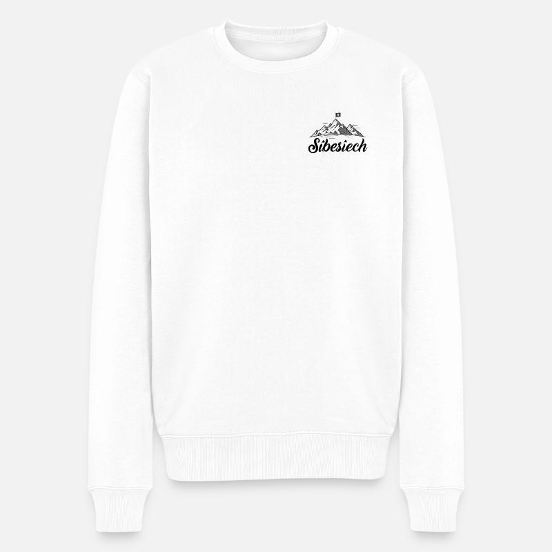 Sibesiech - un gars cool - Pull Premium bio Homme - blanc