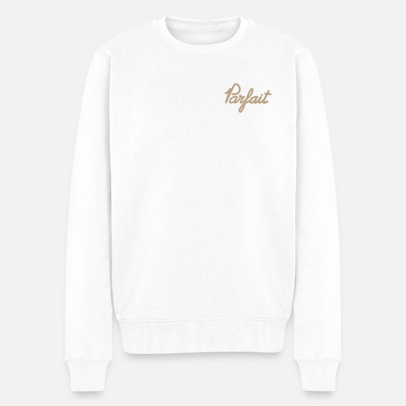 Parfait – Simplement vous - Pull Premium bio Homme - blanc