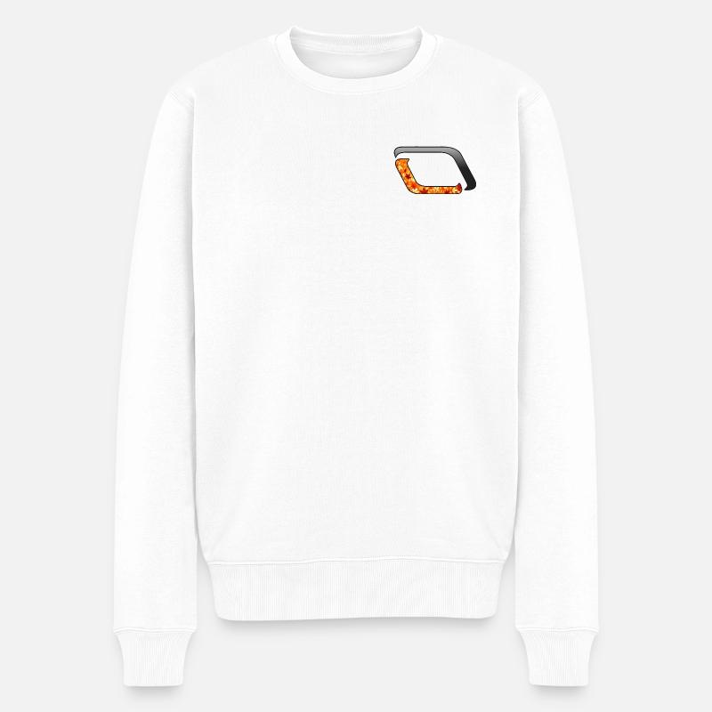 LeafTot7 - Pull Premium bio Homme - blanc