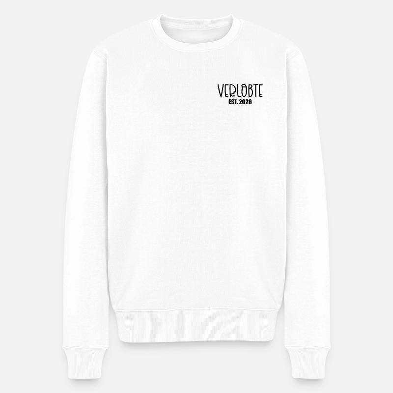 Fiancée 2026 - Pull Premium bio Homme - blanc