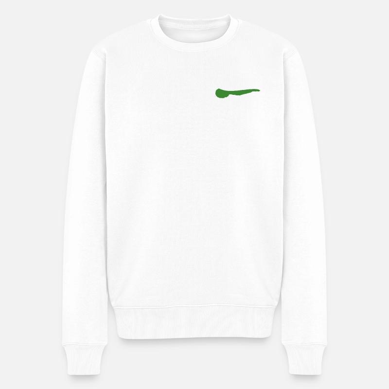 Insel Ameland - Männer Premium Bio Pullover - Weiß