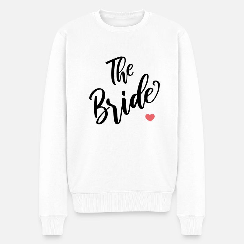 La mariée - Pull Premium bio Homme - blanc