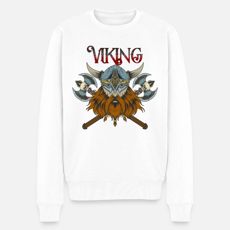 Viking - Pull Premium bio Homme - blanc